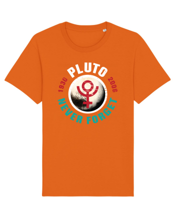 Remember Pluto Bright Orange