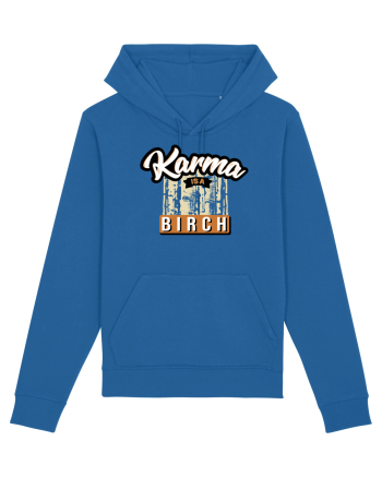 Karma is a birch Royal Blue