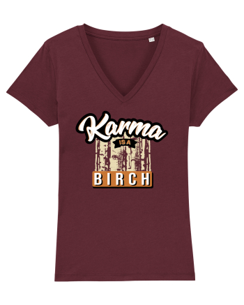 Karma is a birch Burgundy