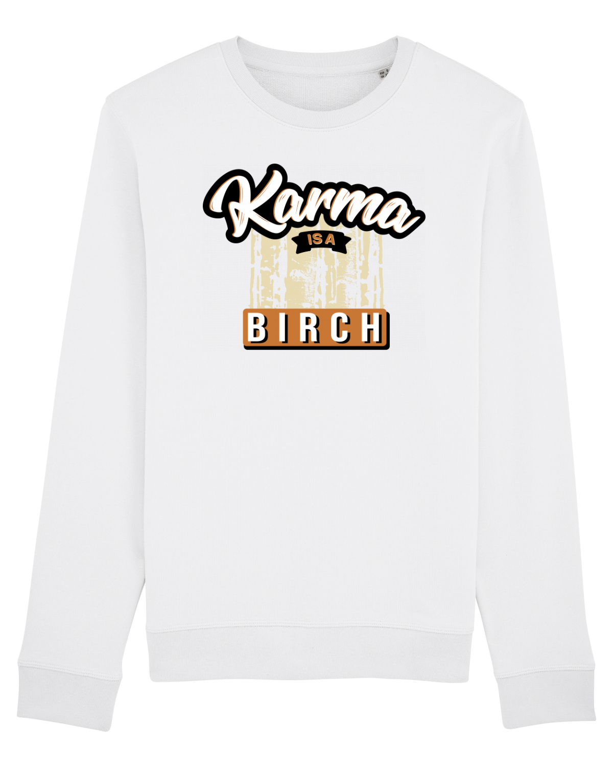 Bluză mânecă lungă Unisex Rise White