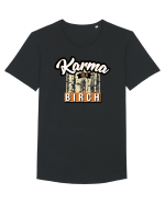 Karma is a birch Tricou mânecă scurtă guler larg Bărbat Skater