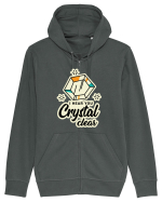 I hear you crystal celar Hanorac cu fermoar Unisex Connector