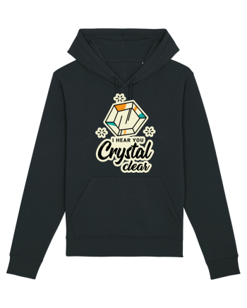 I hear you crystal celar Black