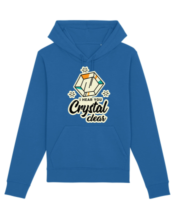 I hear you crystal celar Royal Blue