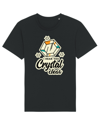 I hear you crystal celar Black