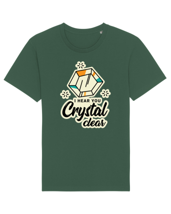I hear you crystal celar Bottle Green