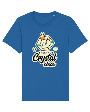 I hear you crystal celar Royal Blue