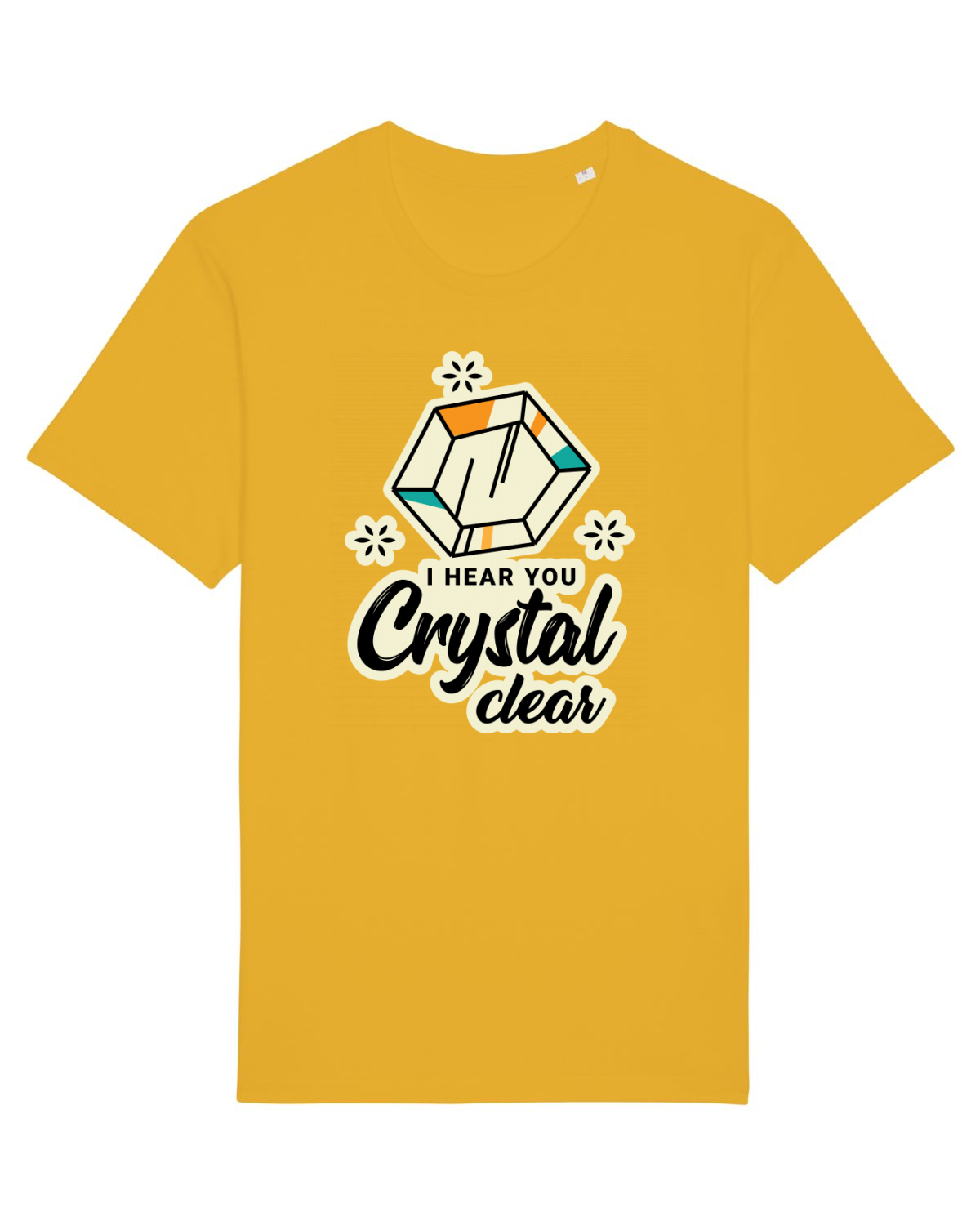 Tricou mânecă scurtă Unisex Rocker Spectra Yellow