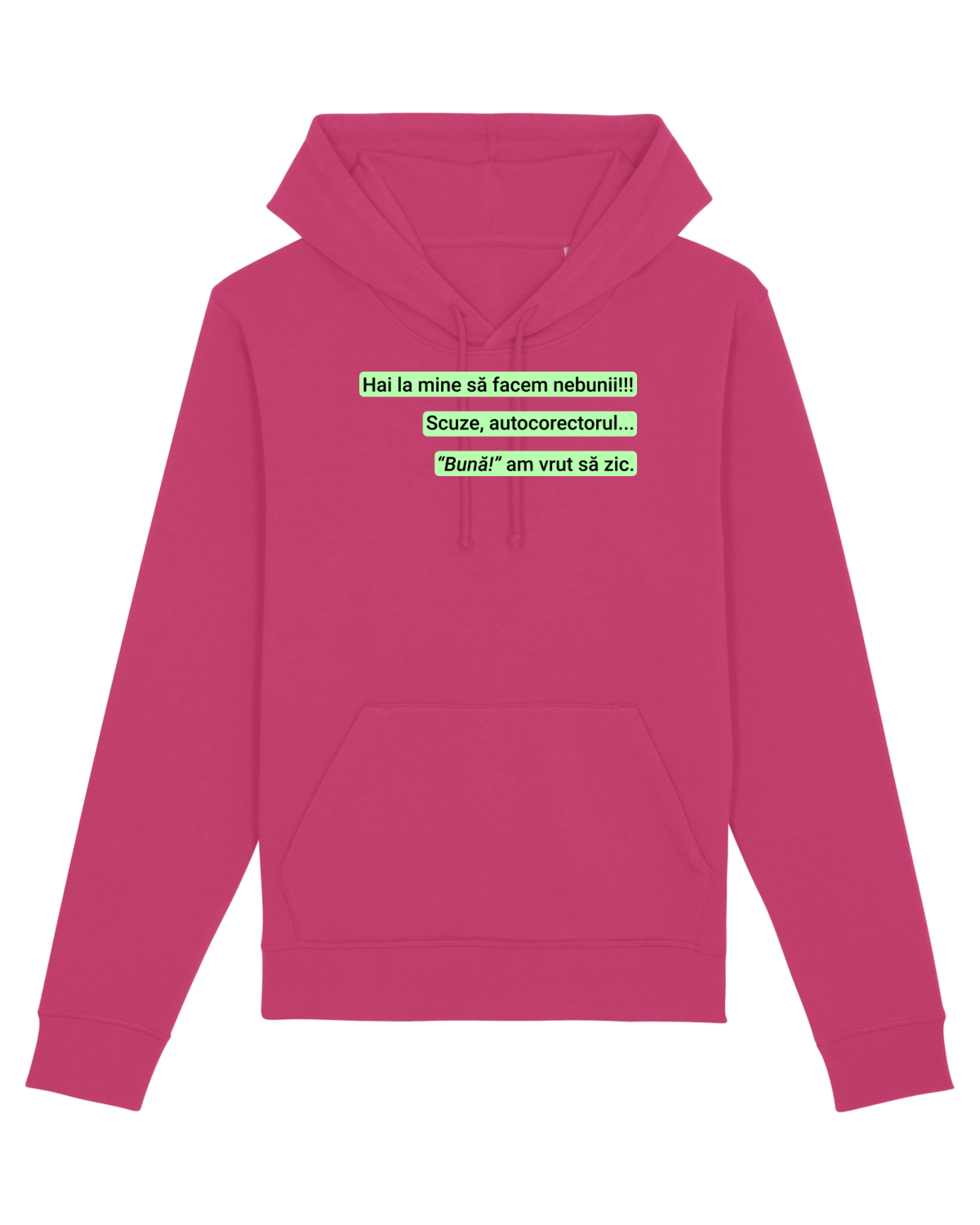 Hanorac Unisex Drummer Raspberry