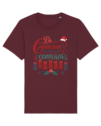 De Craciun Burgundy