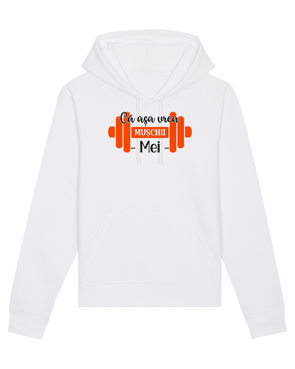 Hanorac Unisex Drummer White