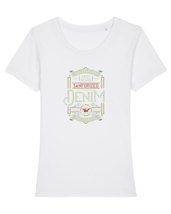 Finest Workwear Denim California White
