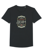 Finest Workwear Denim California Tricou mânecă scurtă guler larg Bărbat Skater