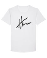 SIGLA THE ART OF HIPO Tricou mânecă scurtă guler larg Bărbat Skater