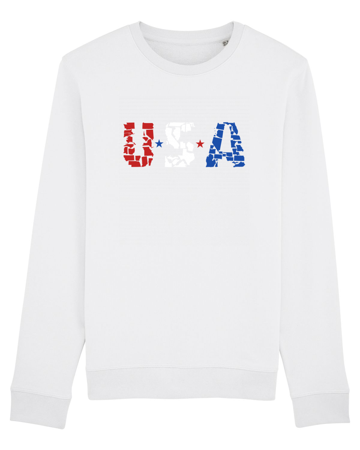 Bluză mânecă lungă Unisex Rise White