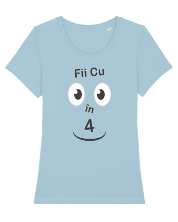 Cu ochii în 4 Sky Blue