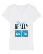 You are Cute Tricou mânecă scurtă guler V Damă Evoker