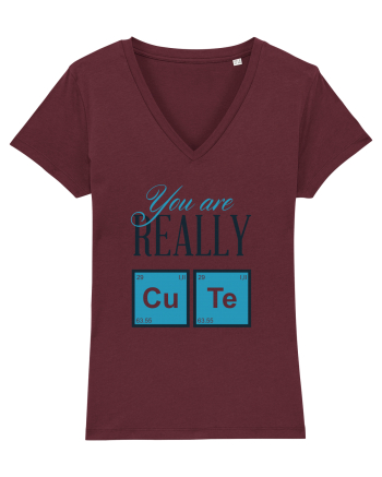 You are Cute Burgundy