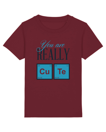You are Cute Burgundy