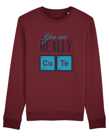 You are Cute Burgundy