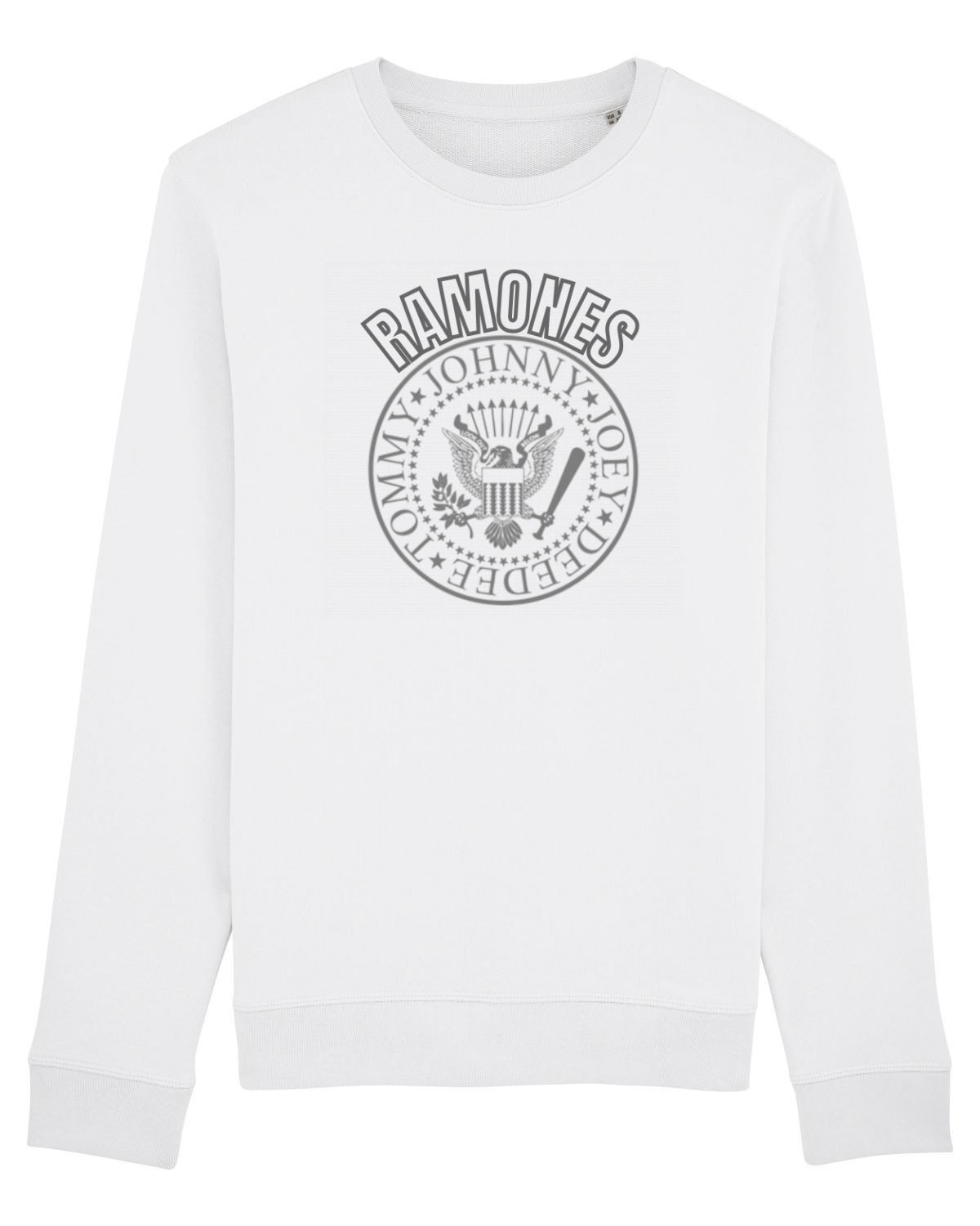 Bluză mânecă lungă Unisex Rise White