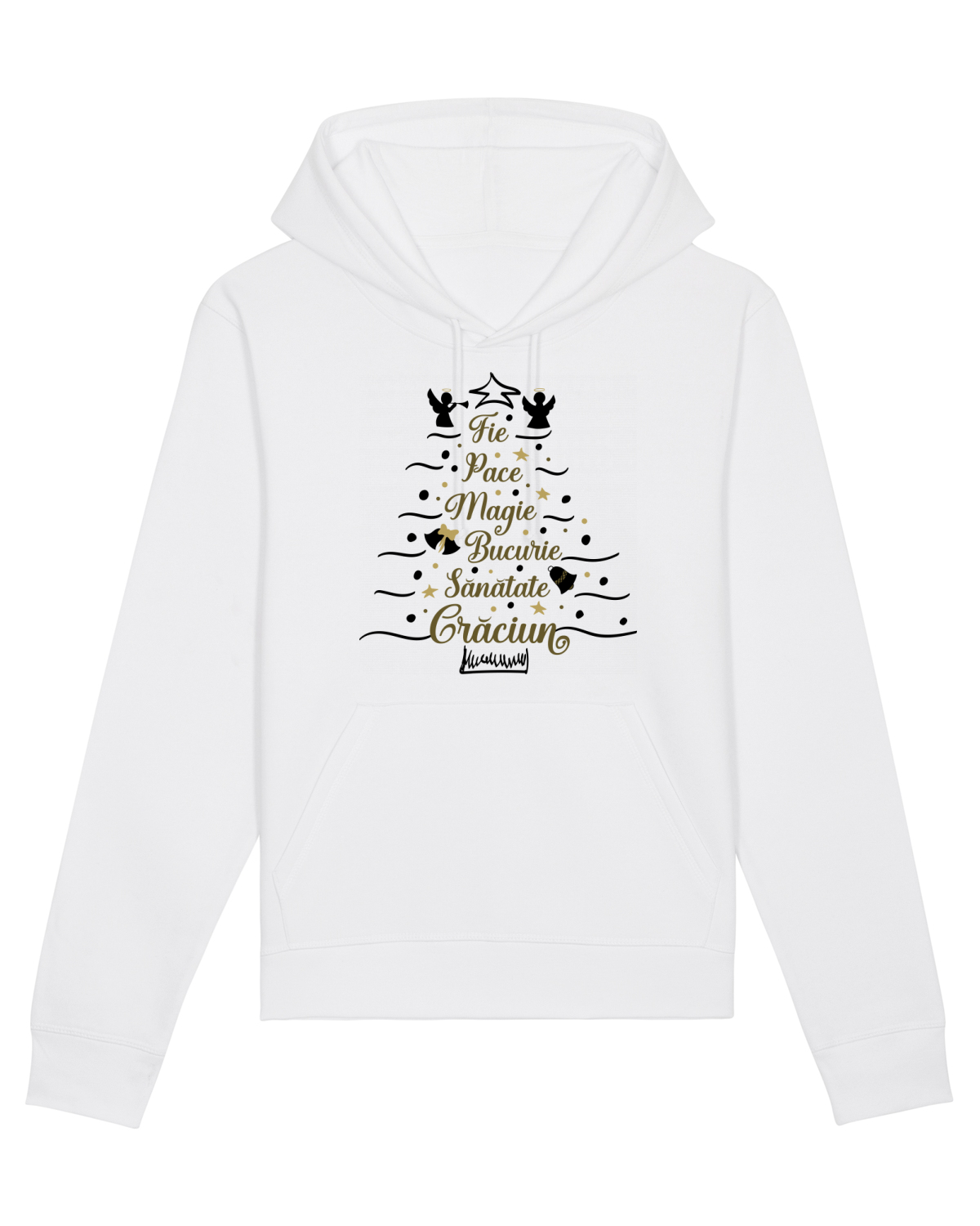 Hanorac Unisex Drummer White