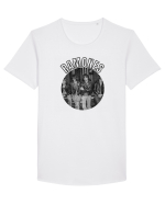 Ramones Tricou mânecă scurtă guler larg Bărbat Skater