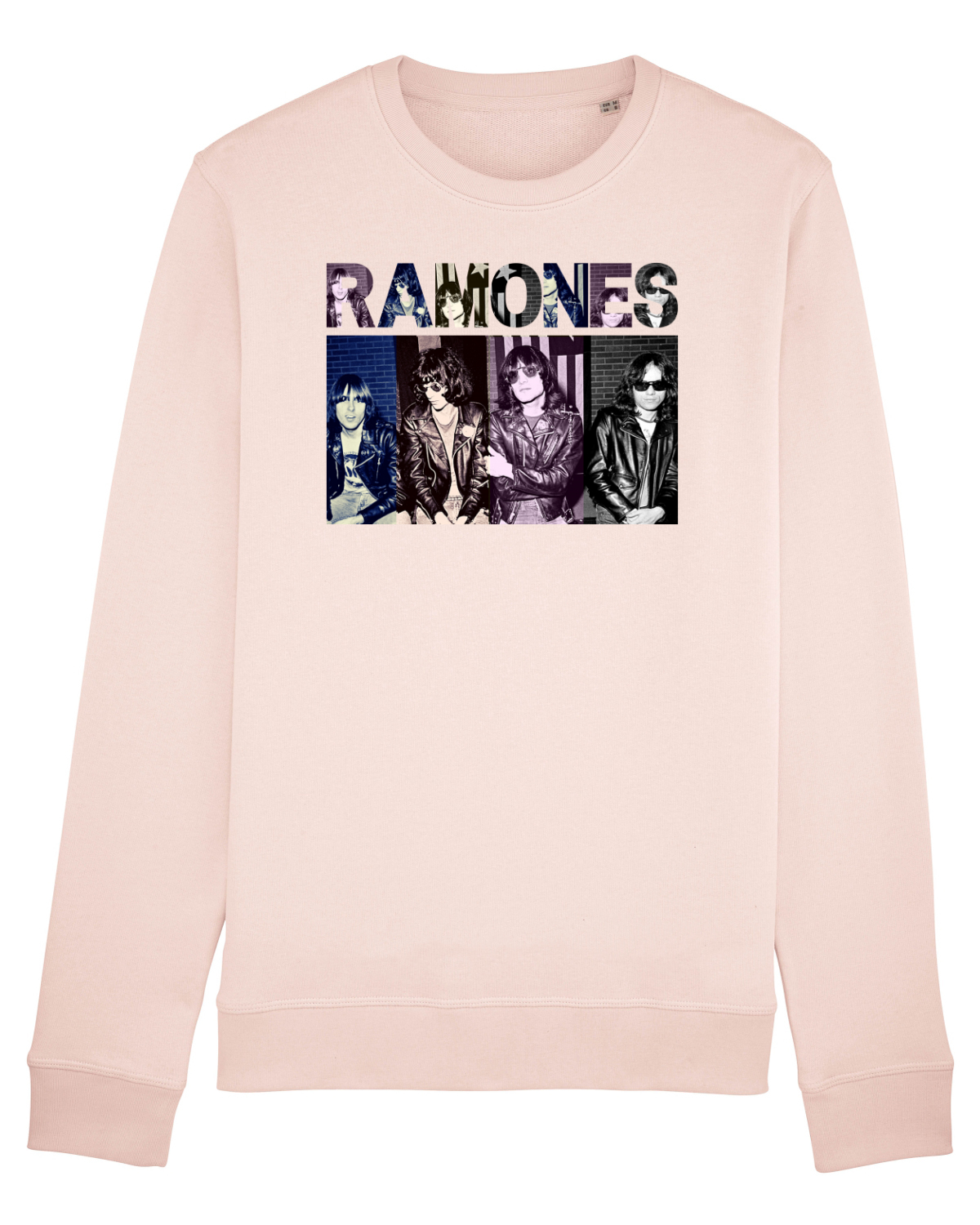 Bluză mânecă lungă Unisex Rise Candy Pink