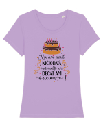 Motiv de sarbatoare Tricou mânecă scurtă guler larg fitted Damă Expresser