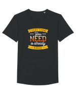 Everything you need is already inside Tricou mânecă scurtă guler larg Bărbat Skater