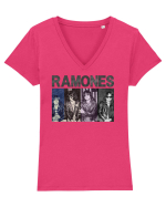 Ramones Tricou mânecă scurtă guler V Damă Evoker