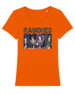 Ramones Tricou mânecă scurtă guler larg fitted Damă Expresser