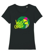 Who cares Tricou mânecă scurtă guler larg fitted Damă Expresser