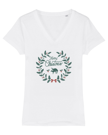 Merry Christmas White