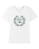 Merry Christmas Tricou mânecă scurtă guler V Bărbat Presenter