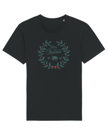 Merry Christmas Black