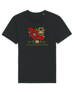 Doi cerbi Tricou mânecă scurtă Unisex Rocker