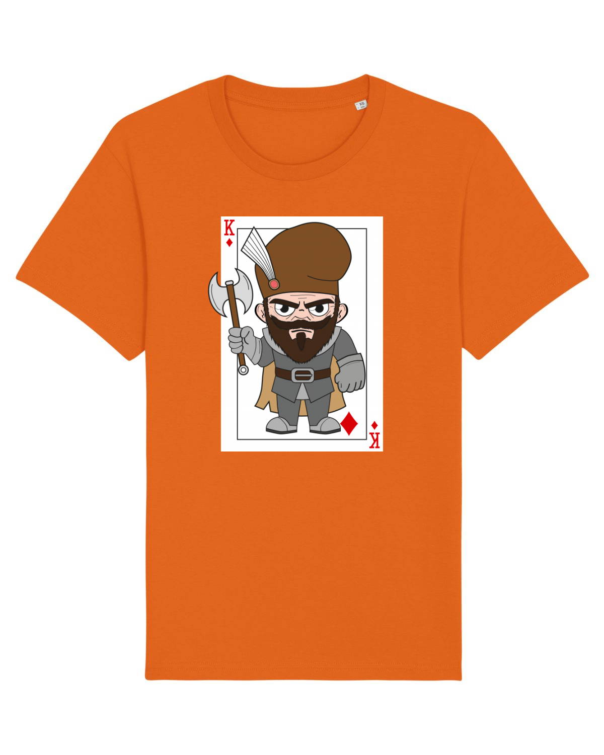 Tricou mânecă scurtă Unisex Rocker Bright Orange