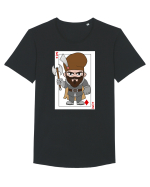Mihai Viteazul Card Tricou mânecă scurtă guler larg Bărbat Skater