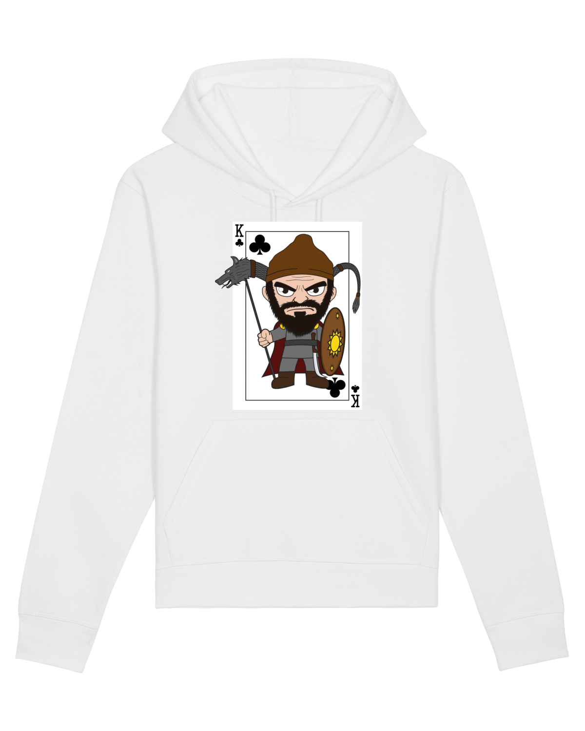 Hanorac Unisex Drummer White