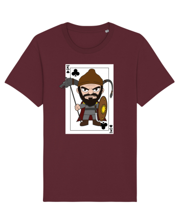 Decebal Card Burgundy