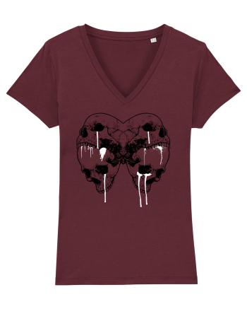 Skull Burgundy