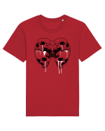 Skull Tricou mânecă scurtă Unisex Rocker