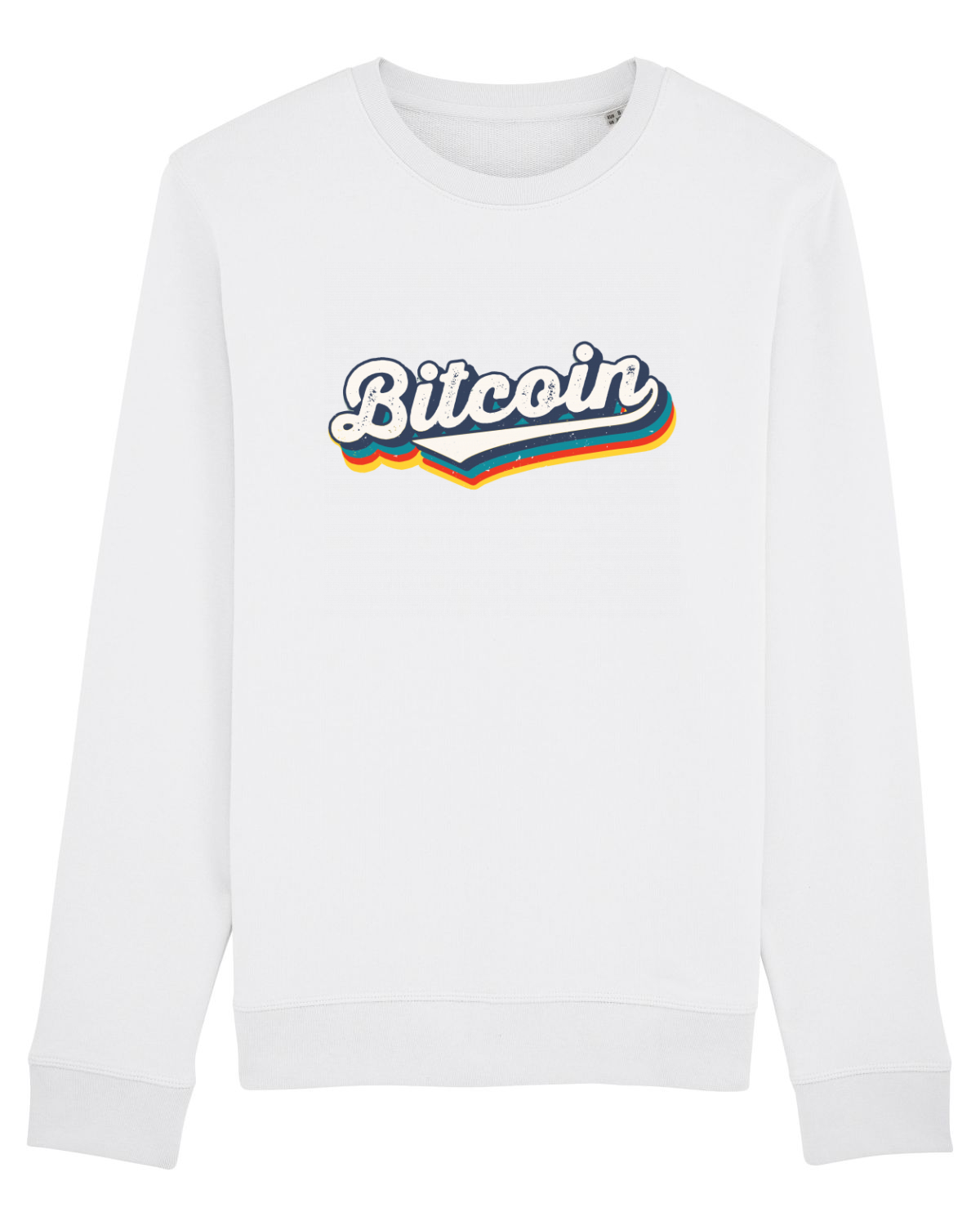Bluză mânecă lungă Unisex Rise White