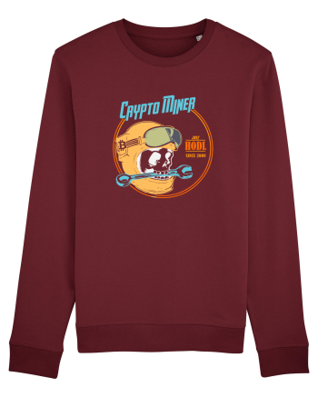 Crypto Miner Burgundy