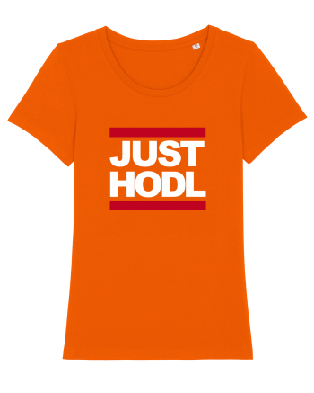 Just Hodl Bright Orange