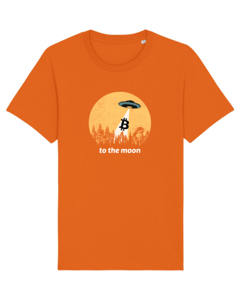 To the Moon Bright Orange