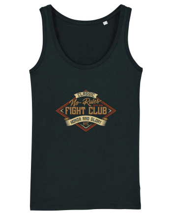 No Rules Fight Club Black