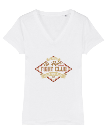 No Rules Fight Club White