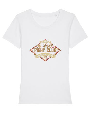 No Rules Fight Club White